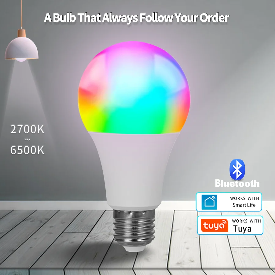    RGBW   E27 LED    Tuya Ʈ  Soundlights Cristmas  LED 